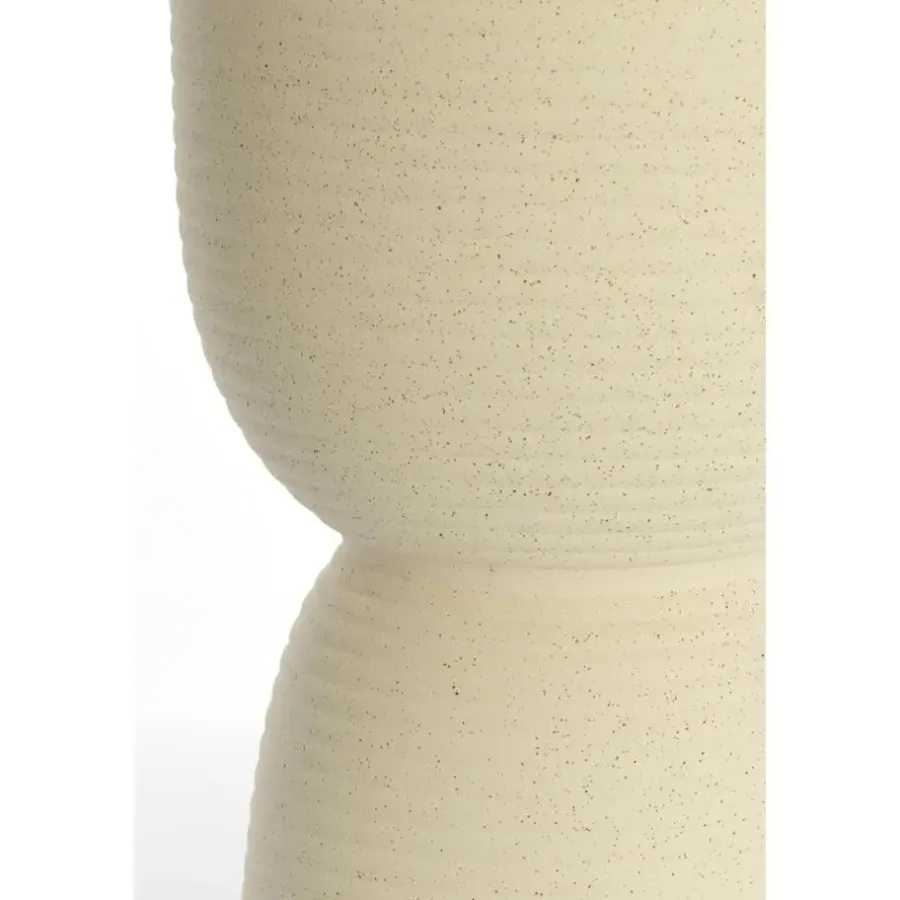 Light & Living Bijzettafel Finca - Wit - 28.5x28.5x42cm