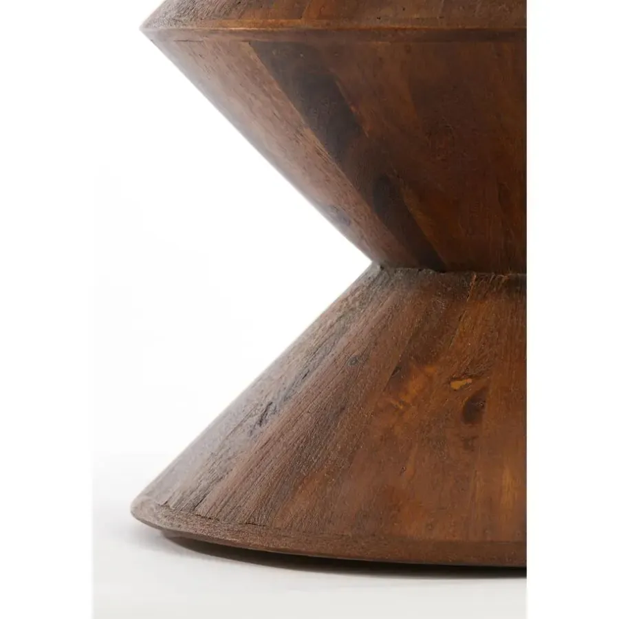 Light & Living Bijzettafel Larus - Hout - Ø40cm