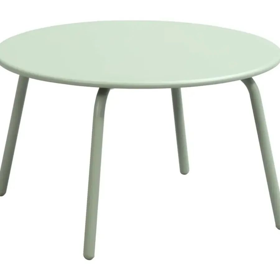 Leen Bakker Bijzettafel Montreal - groen/metaal - 36xØ60 cm