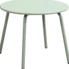 Tuintafels-Leen Bakker Bijzettafel Montreal - groen/metaal - 40xØ50 cm