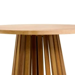Bijzettafels-HomeMixx Bijzettafel Phiel - Naturel Ø40cm