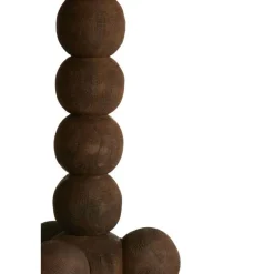 Light & Living Bijzettafel Veglio - Donkerbruin - Ø35cm