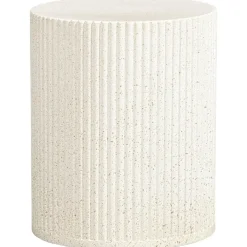 Leen Bakker Bijzettafel Zamora - beige - 48xØ40 cm
