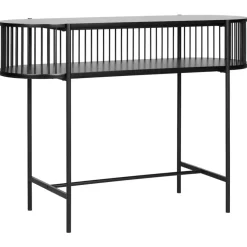 Leen Bakker BIRSON - Consoletafel - Zwart - MDF
