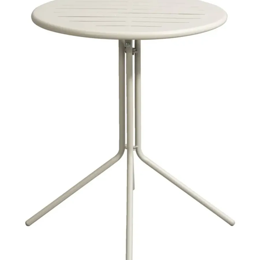 Tuintafels-Leen Bakker Bistrotafel Vence - zand - 70xØ60 cm