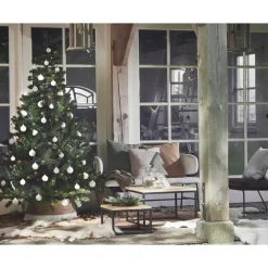 Kerstbomen-Black Box Trees Charlton Kunstkerstboom - H185 x Ø115 cm - Groen