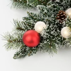 Kerstverlichting-Black Box Trees Kaprun Kerstkrans Ster met Verlichting - Ø90 cm