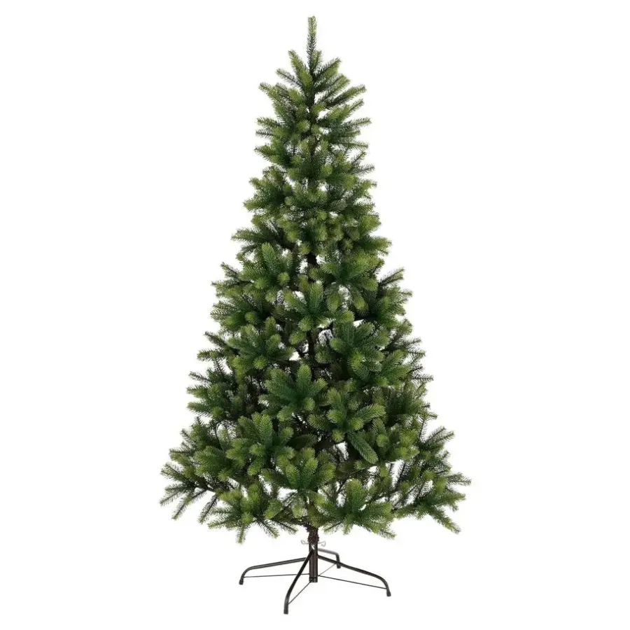 Kerstbomen-Black Box Trees Nagoya Kunstkerstboom - H150 x Ø91 cm - Groen