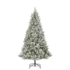 Kerstbomen-Black Box Trees Nagoya Kunstkerstboom - H210 x Ø115 cm - Groen Frosted
