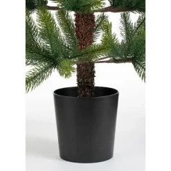 Kerstbomen-Black Box Trees Nagoya Kunstkerstboom - H120 x Ø60 cm - Groen