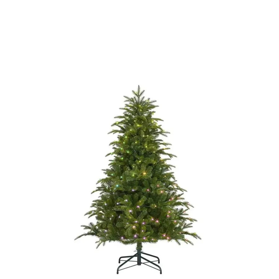 Kerstbomen-Black Box Trees Smart lighting Nestow Kunstkerstboom - H155 x Ø107 cm