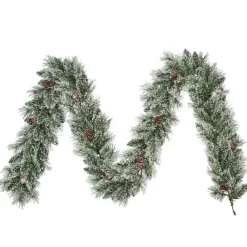Black Box Trees Vandans Guirlande - L270 cm - Groen Frosted