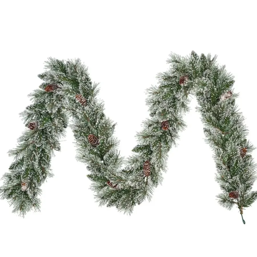 Black Box Trees Vandans Guirlande - L270 cm - Groen Frosted