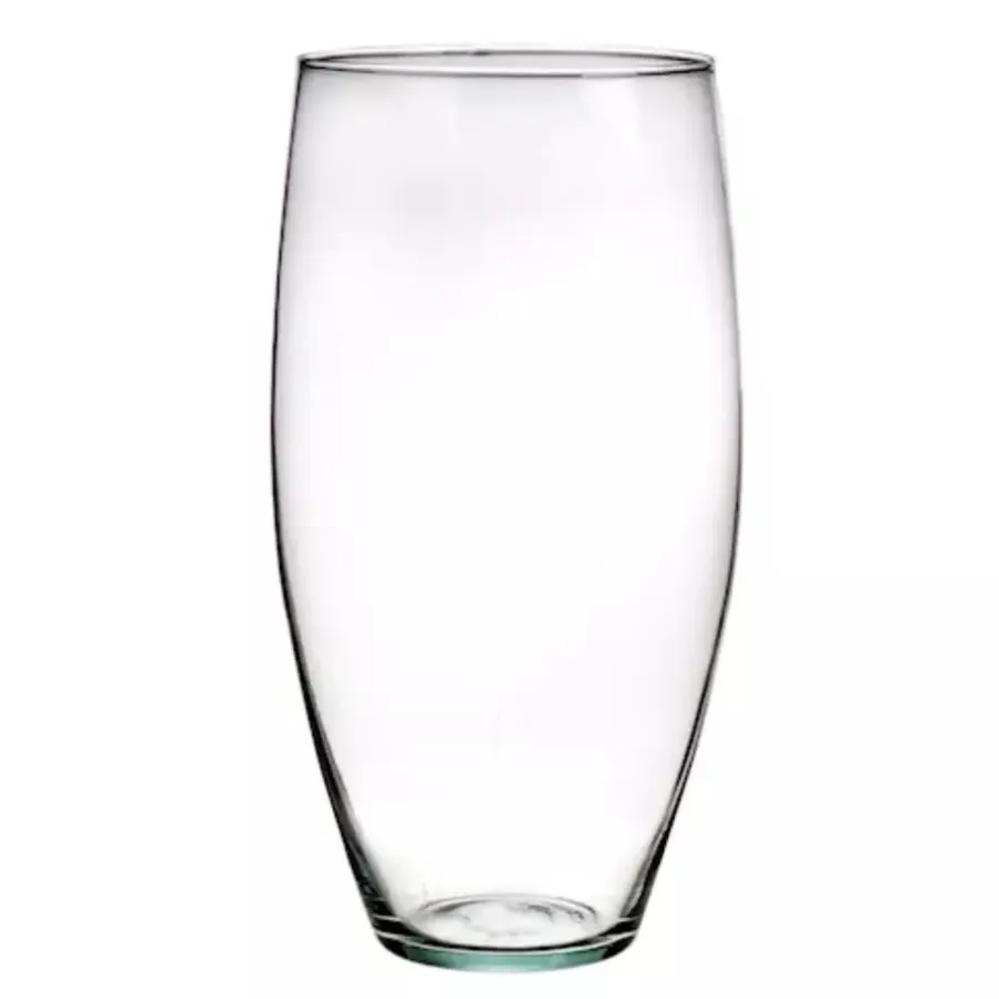 Vazen-Merkloos Bloemenvaas Raine - helder transparant glas - D13 x H25 cm