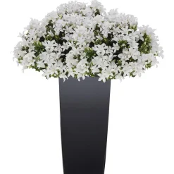 Bloempotten-Prosperplast Bloempot/plantenpot Urbi - antraciet - 24 x 24 x 45 cm