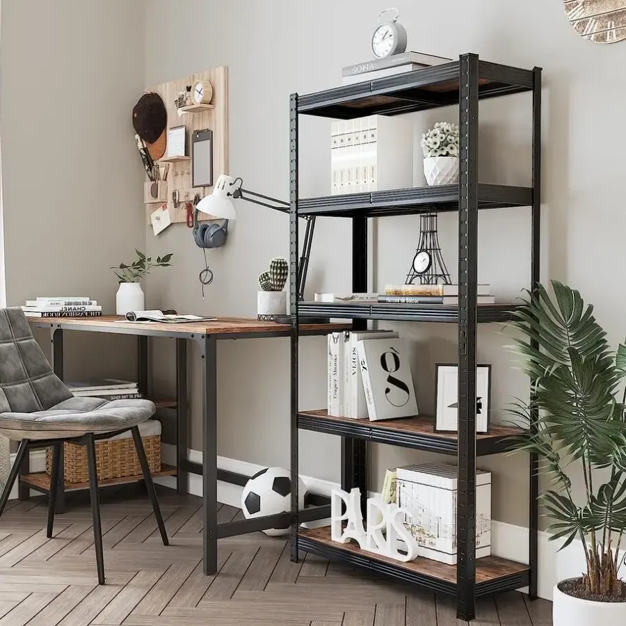 Stellingkasten-Bobbel Home - Stellingkast - Industriële Opbergrek - Verstelbare planken -