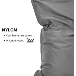 Zitzakken-Bobbel Home - Zitzak Bella - Ruime zitzakken - Kussen - Nylon - 100x150 cm -