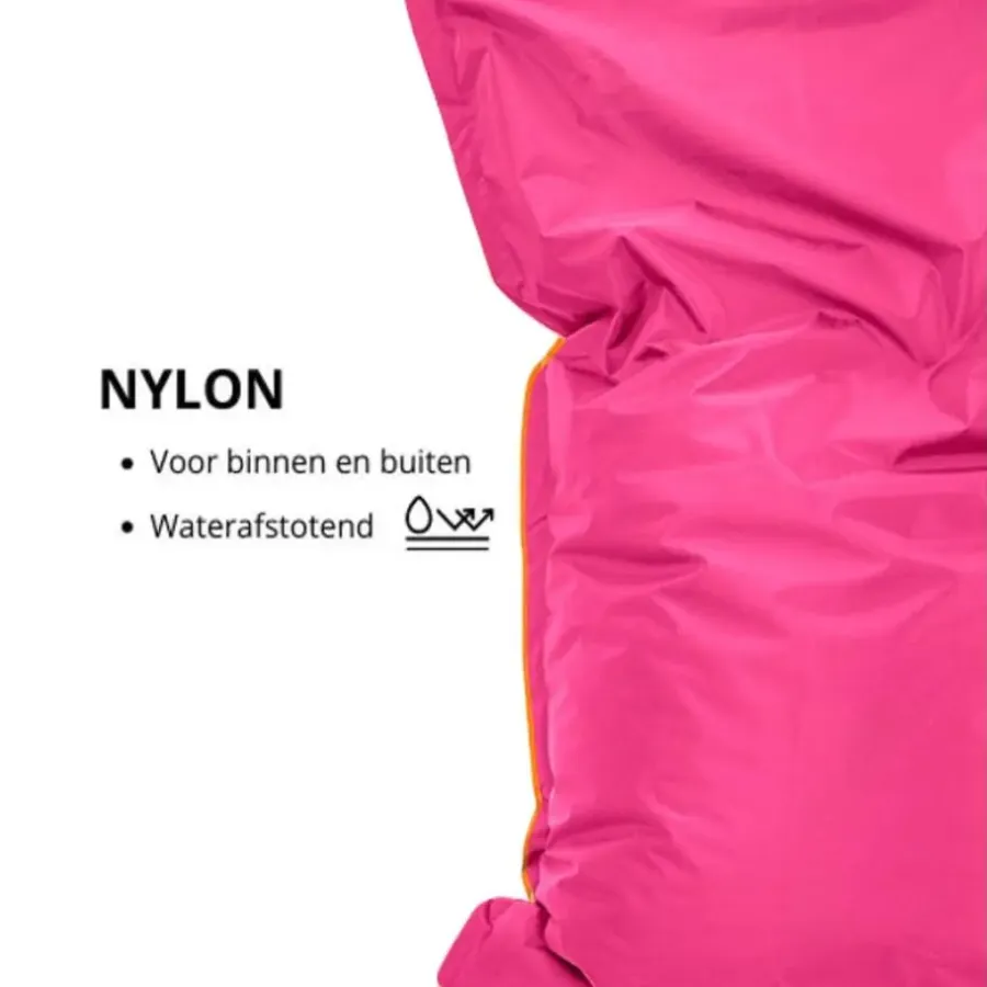 Bobbel Home Ruime zitzak Kussen Nylon 100x150