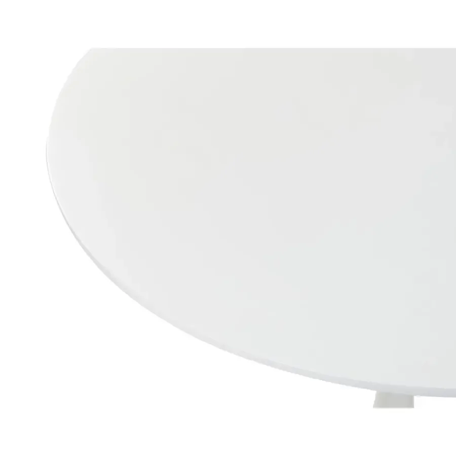 Beliani BOCA - Ronde eettafel - Wit - 90 cm - MDF