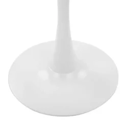 Beliani BOCA - Ronde eettafel - Wit - 90 cm - MDF