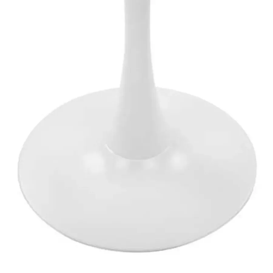 Beliani BOCA - Ronde eettafel - Wit - 90 cm - MDF