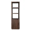 Livingfurn Boekenkast Bruin Mangohout - 45x60x200cm - Jaxx