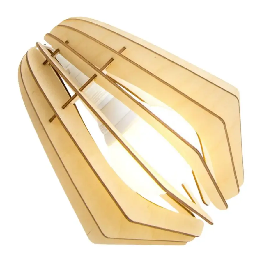 Leen Bakker Bomerango Original S houten lampenkap small - Ø 25 cm