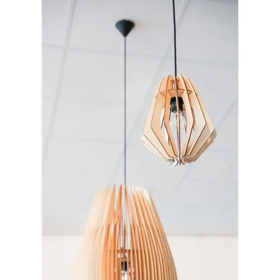 Leen Bakker Bomerango Original S houten lampenkap small - Ø 25 cm