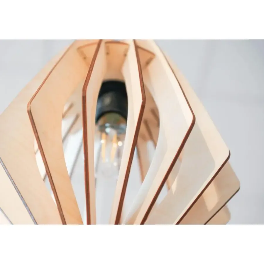 Leen Bakker Bomerango Original S houten lampenkap small - Ø 25 cm
