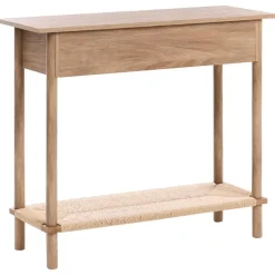 Sidetables-Leen Bakker BONDI - Sidetable - Lichtbruin - Spaanplaat/Papierkoord
