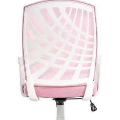 Bureaustoelen|Bureaustoelen-Leen Bakker BONNY - Bureaustoel - Roze - Polyester