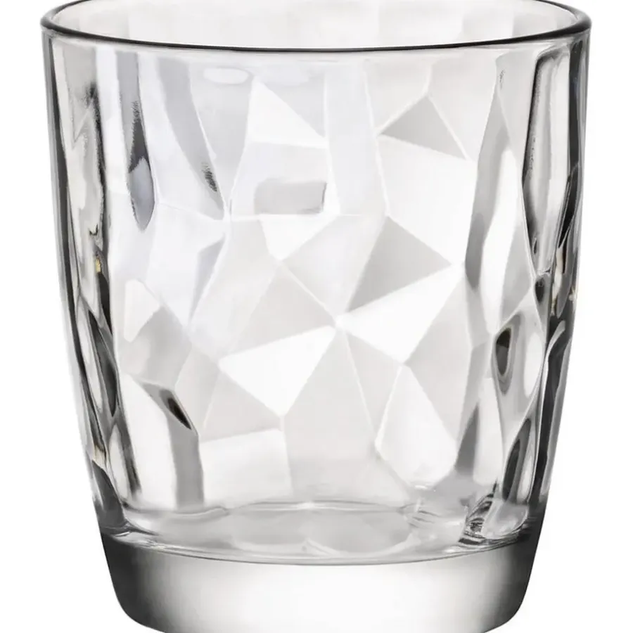 Waterglazen-Bormioli Rocco Diamond waterglas - 30 cl - Set-6