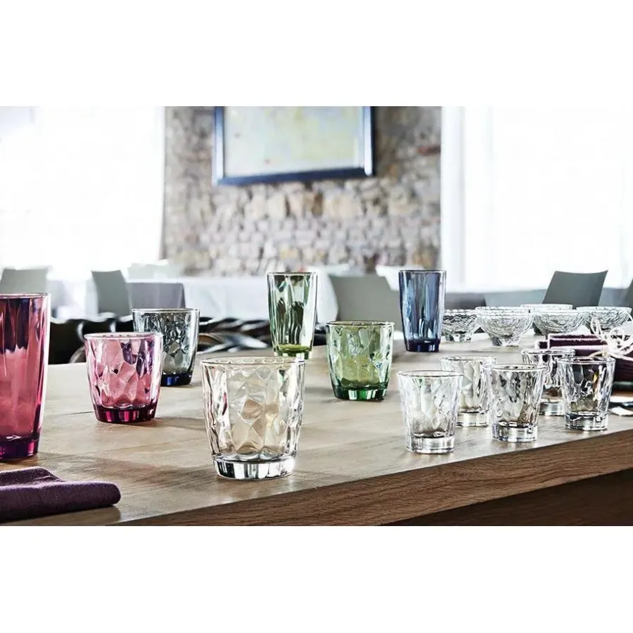 Waterglazen-Bormioli Rocco Diamond waterglas - 30 cl - Set-6