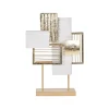 Beliani BORON - Decofiguur - Goud/Wit - Metaal