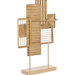 Beliani BORON - Decofiguur - Goud/Wit - Metaal
