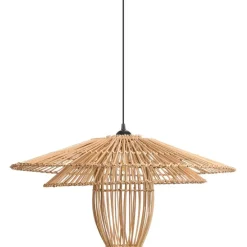 Leen Bakker BOTIJAS - Hanglamp - Naturel - Rotan