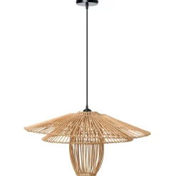 Leen Bakker BOTIJAS - Hanglamp - Naturel - Rotan