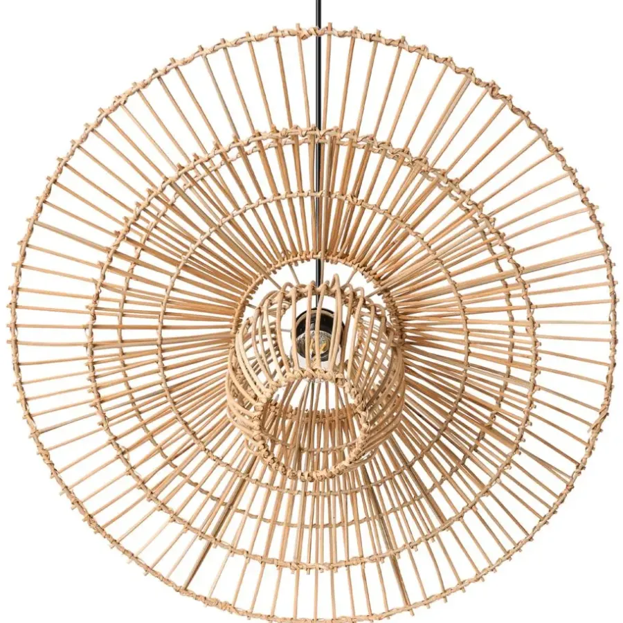 Leen Bakker BOTIJAS - Hanglamp - Naturel - Rotan