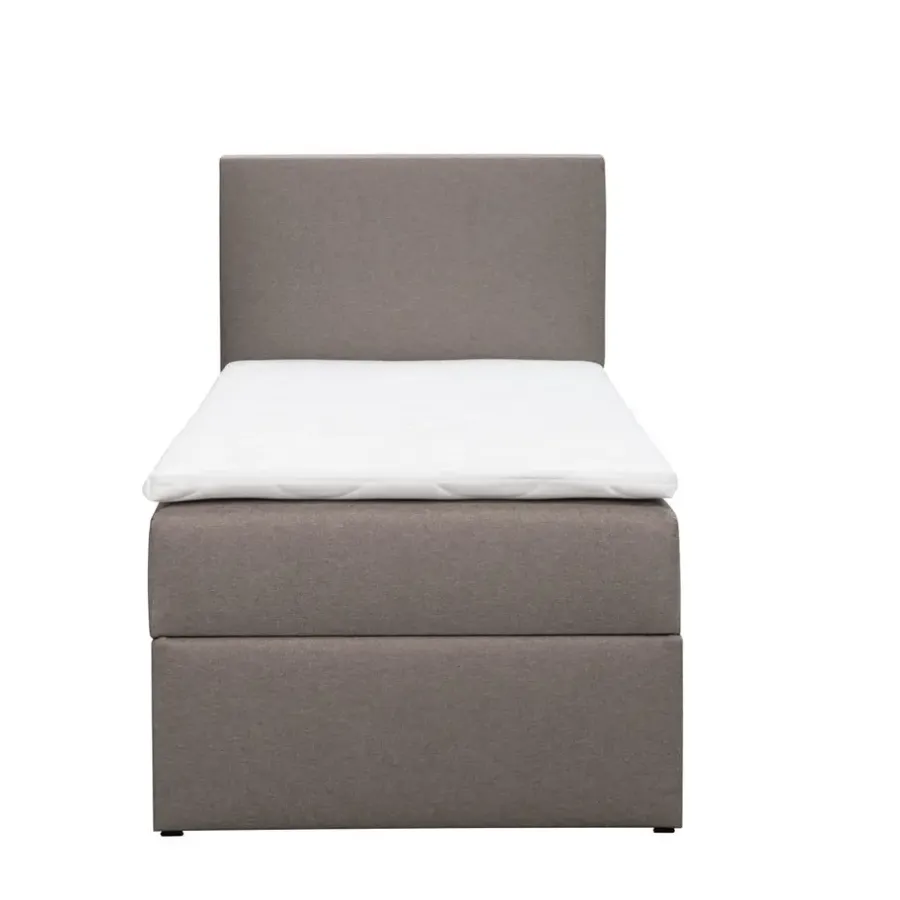 Leen Bakker Boxcombinatie met opbergruimte Orebro 4-delig - taupe - 90x200 cm