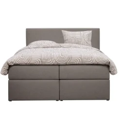 Leen Bakker Boxcombinatie Orebro 6-delig - taupe - 180x200 cm