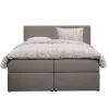Leen Bakker Boxcombinatie Orebro 6-delig - taupe - 140x200 cm