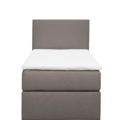 1-Persoons Boxsprings-Leen Bakker Boxcombinatie Orebro 4-delig - taupe - 90x200 cm