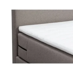 2-Persoons Boxsprings-Leen Bakker Boxcombinatie Orebro 6-delig - taupe - 160x200 cm