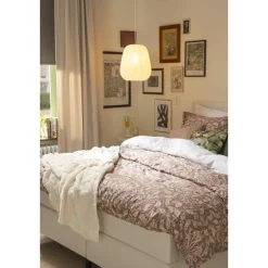 1-Persoons Boxsprings-Leen Bakker Boxspring Liv egaal - ecru - 120x200 cm - slanke poot