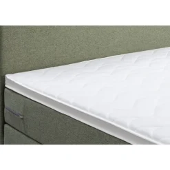 2-Persoons Boxsprings-Leen Bakker Boxspring Liv egaal - groen - 180x200 cm - slanke poot