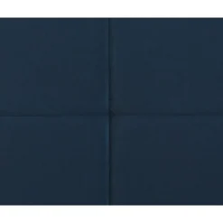 1-Persoons Boxsprings-Leen Bakker Boxspring Liv geblokt - blauw - 120x200 cm - slanke poot