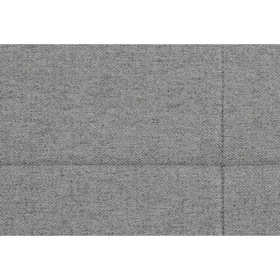 1-Persoons Boxsprings-Leen Bakker Boxspring Liv geblokt - lichtgrijs - 120x200 cm - vierkante poot