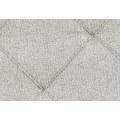 2-Persoons Boxsprings-Leen Bakker Boxspring Liv geruit - ecru - 140x200 cm - ronde poot