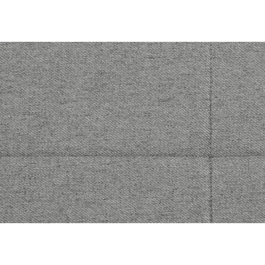 2-Persoons Boxsprings-Leen Bakker Boxspring met opbergruimte en voetbord Liv geblokt - lichtgrijs - 160x200cm