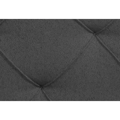 2-Persoons Boxsprings-Leen Bakker Boxspring met opbergruimte Liv geruit - antraciet - 140x200 cm